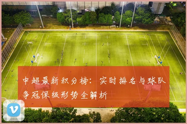 中超最新积分榜:实时排名与球队争冠保级形势全解析